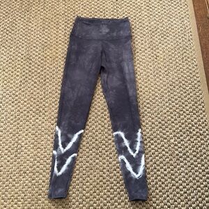 Tie-dye electric&rose leggings size S